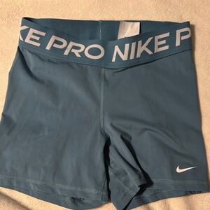 Nike Pro Women's Blue Shorts